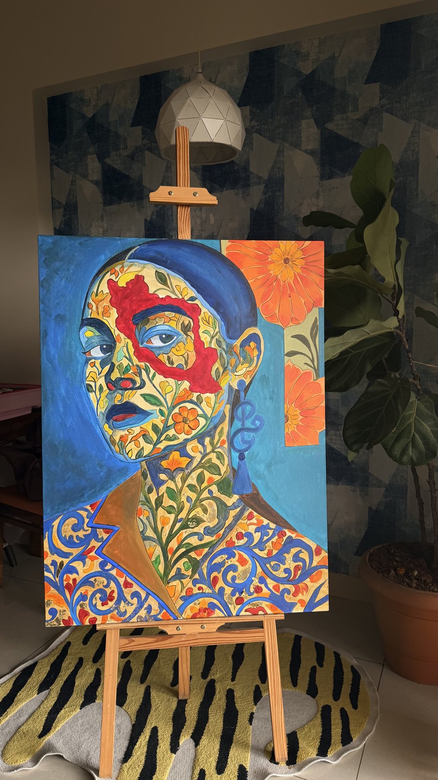 A Garden of Her Own — detail