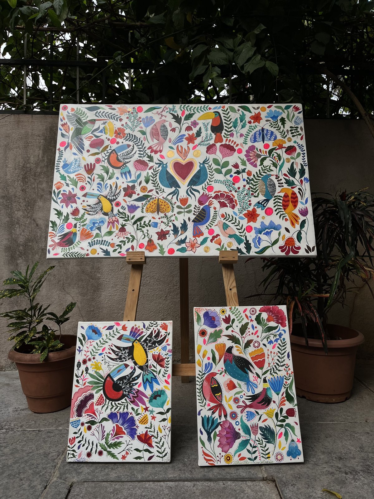 A Symphony of Wings & Wild Blooms