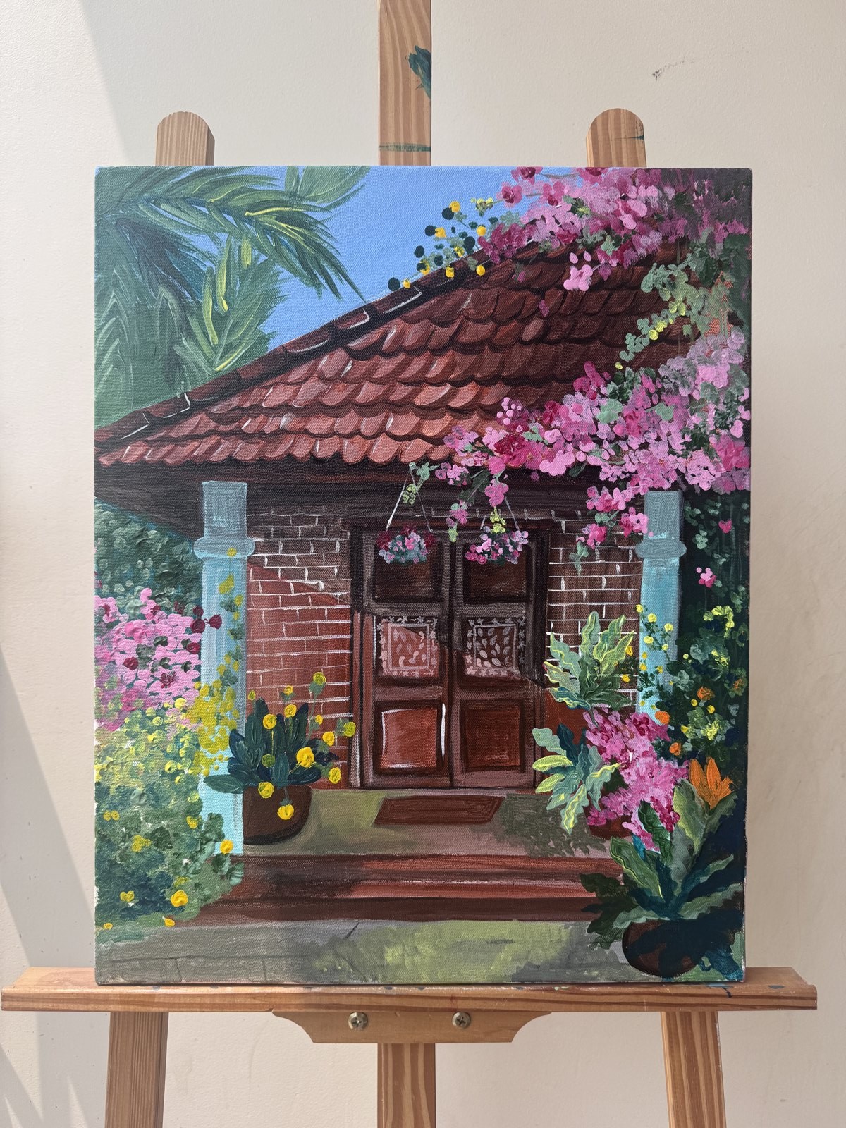 Where the Bougainvillea Waits